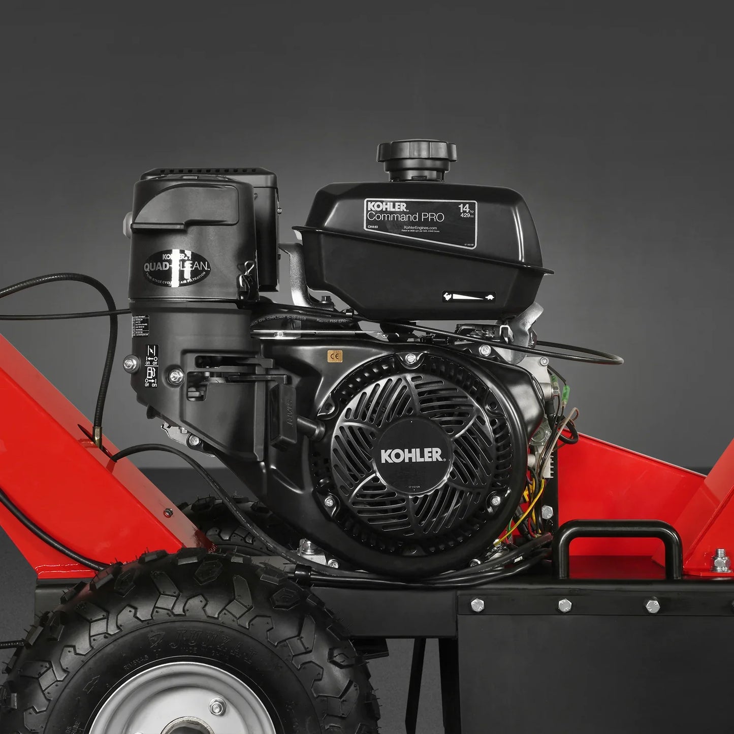 MechMaxx SG380 Stump Grinder 15" 14 HP 429cc KOHLER Electric Start Tow Bar New
