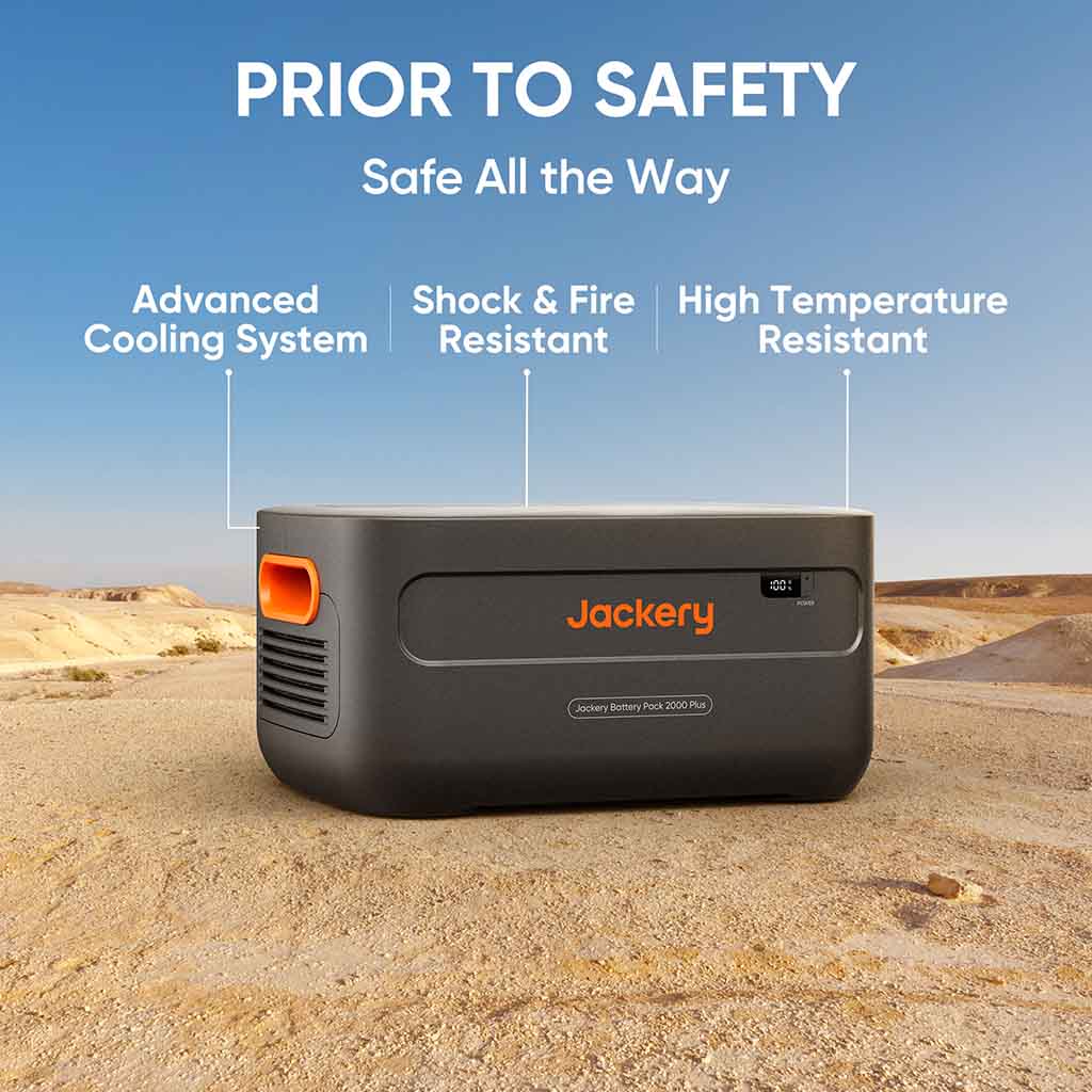 The Jackery Battery Pack 2000 Plus Is Safe To Use