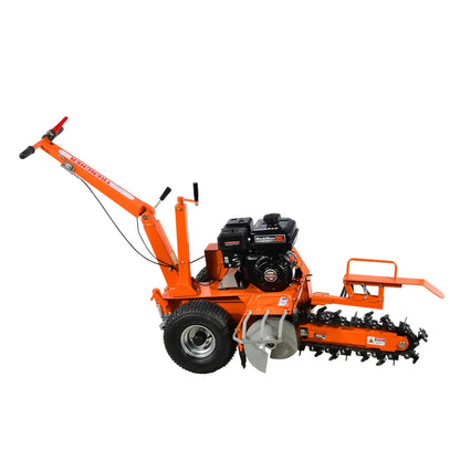 MechMaxx TCR650 Mini Trencher 7HP Gas Powered Cable Ditching New