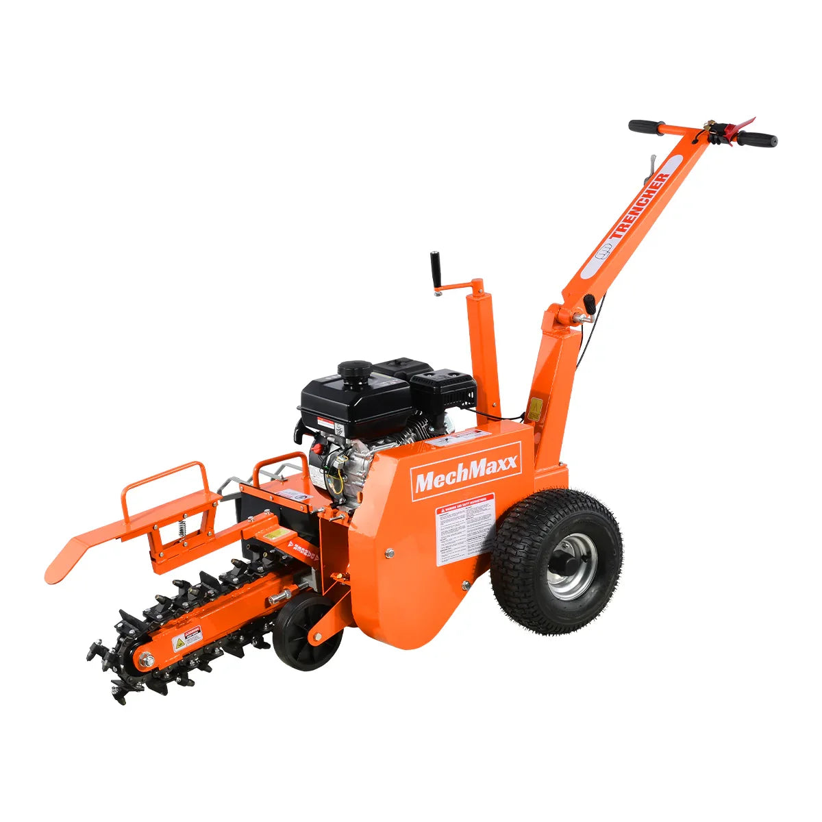MechMaxx TCR650 Mini Trencher 7HP Gas Powered Cable Ditching New