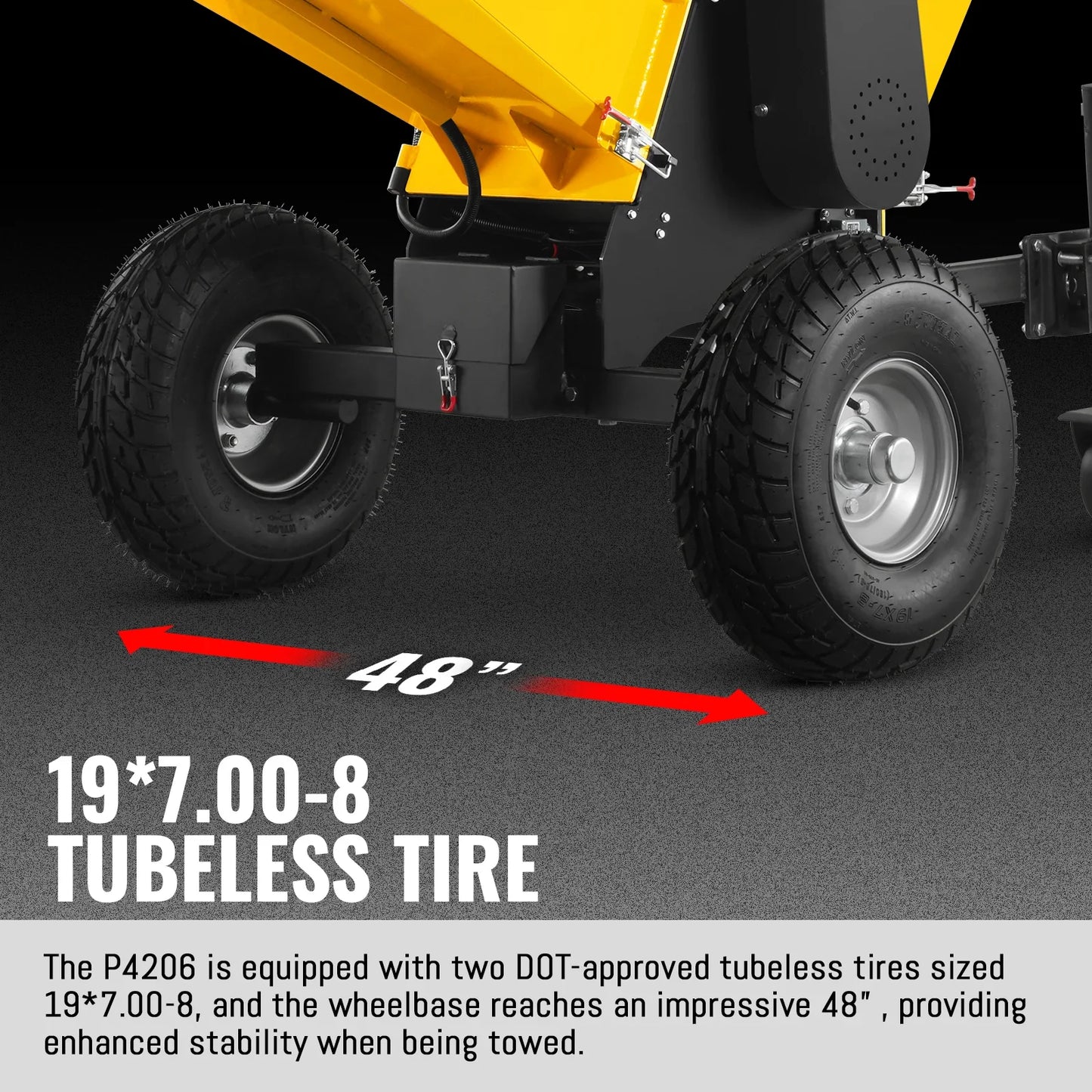 MechMaxx P4206 Wood Chipper 6" Electric Start ZONSEN 420cc 13.4HP Gasoline Engine Powered Drum New