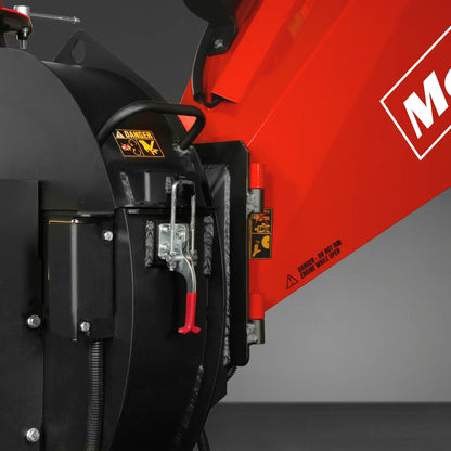 MechMaxx P4205 Wood Chipper 5" Electric Start DUCAR 420cc 15HP Gas Engine Powered Disc with Taillight New