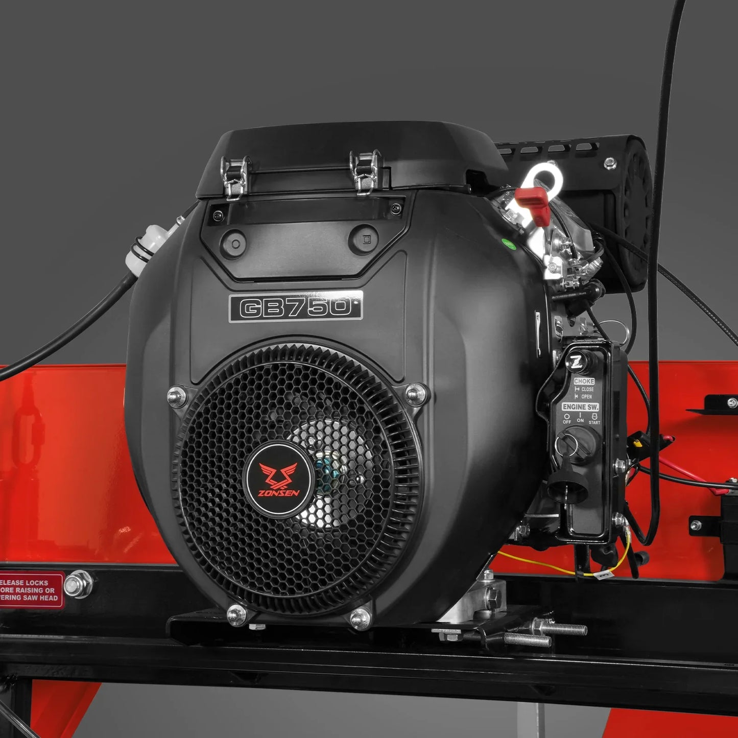 MechMaxx SM36 Sawmill 36" MAX Portable 25HP 750cc ZONSEN V-Twin Engine 20' Track Length 10 Blades Included New